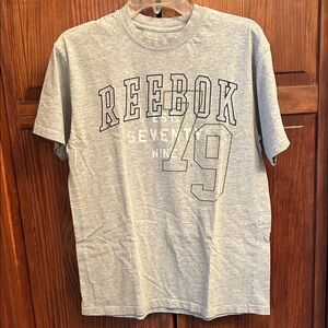Reebok Light Gray Graphic Men's Tee